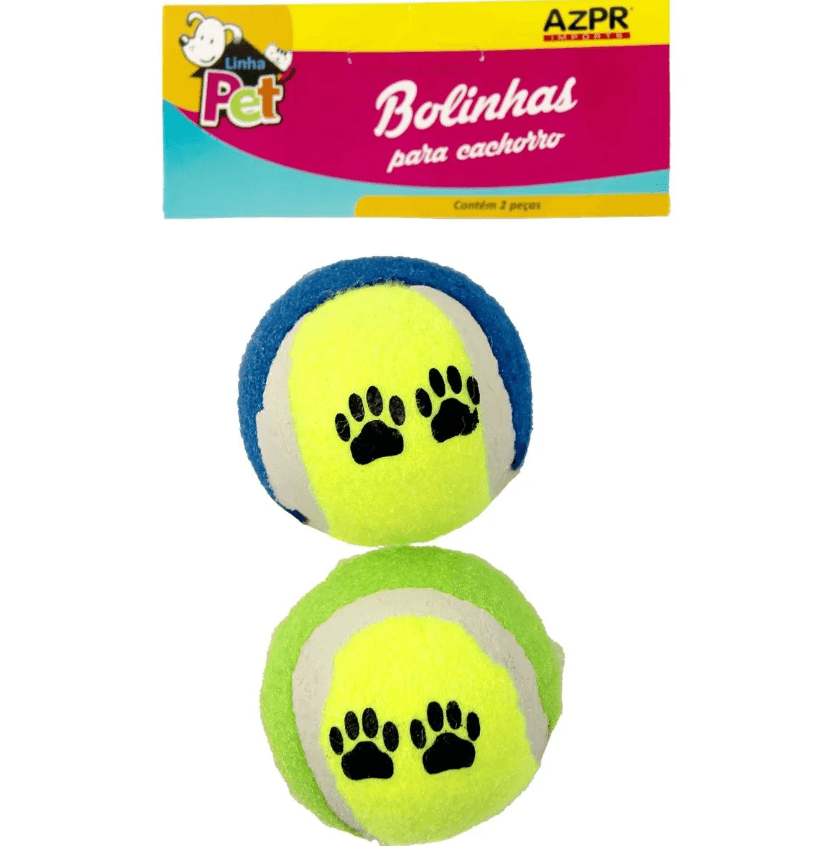 Bolinha para Cão 2 Pçs Azpr